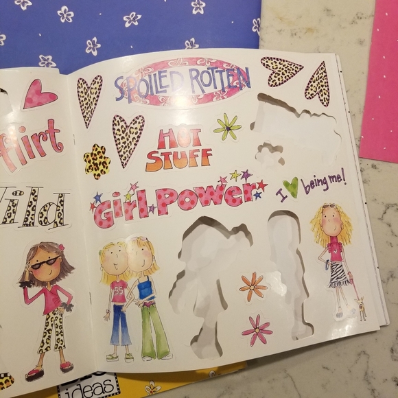 Set of 3 Girl Talk Scrapbook kits - Picture 3 of 7